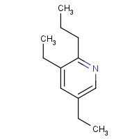 4808-75-7 3,5-DIETHYL-2-N-PROPYLPYRIDINE chemical structure