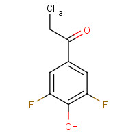 178374-78-2 3',5'-DIFLUORO-4'-HYDROXYPROPIOPHENONE chemical structure