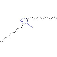 59944-53-5 3,5-DIHEPTYL-1,2,4-TRIAZOL-4-YLAMINE chemical structure