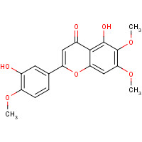 855-96-9 3',5-DIHYDROXY-4',6,7-TRIMETHOXYFLAVONE chemical structure
