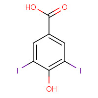 618-76-8 3,5-DIIODO-4-HYDROXYBENZOIC ACID chemical structure