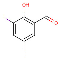 2631-77-8 3,5-DIIODOSALICYLALDEHYDE chemical structure