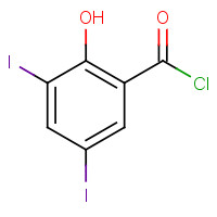 42016-91-1 3,5-Diiodosalicyloyl chloride chemical structure