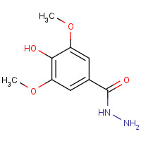 1443-76-1 3,5-DIMETHOXY-4-HYDROXYBENZHYDRAZIDE chemical structure