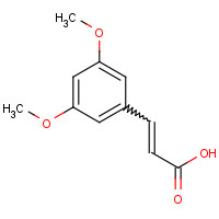 16909-11-8 3,5-DIMETHOXYCINNAMIC ACID chemical structure