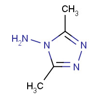 3530-15-2 4-AMINO-3,5-DIMETHYL-1,2,4-TRIAZOLE chemical structure