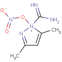 38184-47-3 3,5-DIMETHYLPYRAZOLE-1-CARBOXAMIDINE NITRATE chemical structure