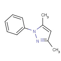 1131-16-4 3,5-DIMETHYL-1-PHENYLPYRAZOLE chemical structure
