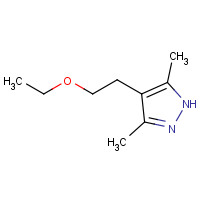 79379-03-6 3,5-DIMETHYL-4-ETHOXYETHYL-1H-PYRAZOLE chemical structure