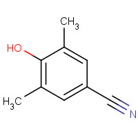 4198-90-7 3,5-DIMETHYL-4-HYDROXYBENZONITRILE chemical structure