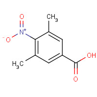 3095-38-3 3,5-DIMETHYL-4-NITROBENZOIC ACID chemical structure