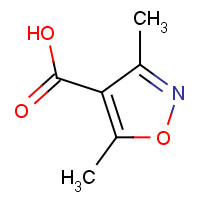 2510-36-3 3,5-DIMETHYLISOXAZOLE-4-CARBOXYLIC ACID chemical structure
