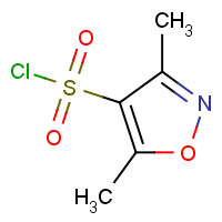 80466-79-1 3,5-DIMETHYLISOXAZOLE-4-SULFONYL CHLORIDE chemical structure
