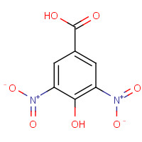 1019-52-9 3,5-DINITRO-4-HYDROXYBENZOIC ACID chemical structure