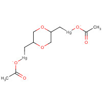 51023-77-9 3,6(2,5)-BIS(ACETATEMERCURIMETHYL)-1,4-DIOXANE chemical structure