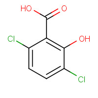 3401-80-7 3,6-DICHLORO-2-HYDROXY BENZOIC ACID chemical structure