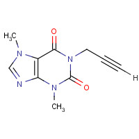 14114-46-6 3,7-DIMETHYL-1-PROPARGYLXANTHINE chemical structure