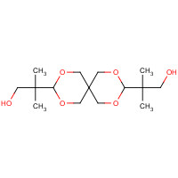 1455-42-1 3,9-BIS(1,1-DIMETHYL-2-HYDROXYETHYL)-2,4,8,10-TETRAOXASPIRO[5.5]UNDECANE chemical structure