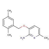 300665-41-2 3-[(2,5-DIMETHYLBENZYL)OXY]-6-METHYLPYRIDIN-2-AMINE chemical structure