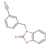 175277-77-7 3-[(2-OXO-2,3-DIHYDRO-1,3-BENZOXAZOL-3-YL)METHYL]BENZONITRILE chemical structure