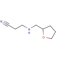 90322-18-2 3-[(TETRAHYDROFURAN-2-YLMETHYL)AMINO]PROPANENITRILE chemical structure