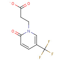 175277-72-2 3-[1,2-DIHYDRO-2-OXO-5-(TRIFLUOROMETHYL)PYRID-1-YL]PROPIONIC ACID 97 chemical structure
