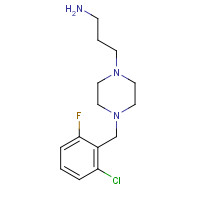 306934-74-7 3-[4-(2-CHLORO-6-FLUOROBENZYL)PIPERAZINO]PROPYLAMINE chemical structure