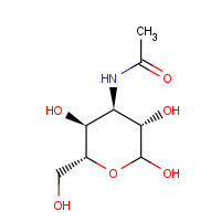 14086-88-5 3-ACETAMIDO-3-DEOXY-D-GLUCOSE chemical structure