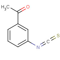 3125-71-1 3-ACETYLPHENYL ISOTHIOCYANATE chemical structure
