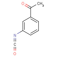23138-64-9 3-ACETYLPHENYL ISOCYANATE chemical structure