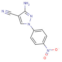 219930-67-3 3-AMINO-1-(4-NITROPHENYL)-1H-PYRAZOLE-4-CARBONITRILE chemical structure