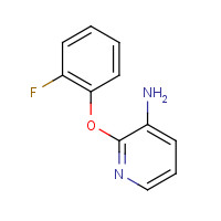 175135-66-7 3-AMINO-2-(2-FLUOROPHENOXY)PYRIDINE chemical structure