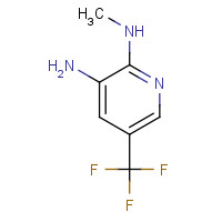 172648-55-4 3-AMINO-2-(METHYLAMINO)-5-(TRIFLUOROMETHYL)PYRIDINE chemical structure