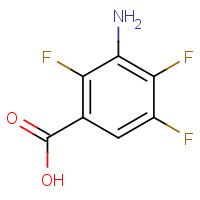 119385-80-7 3-AMINO-2,4,5-TRIFLUOROBENZOIC ACID chemical structure