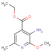 302933-94-4 3-Amino-2-methoxy-6-methyl-4-pyridinecarboxylicacidethylester chemical structure