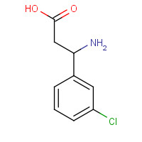 68208-21-9 3-AMINO-3-(3-CHLORO-PHENYL)-PROPIONIC ACID chemical structure