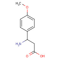 131690-57-8 (R)-3-AMINO-3-(4-METHOXY-PHENYL)-PROPIONIC ACID chemical structure