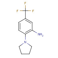 133184-80-2 N-(2-AMINO-4-TRIFLUOROMETHYLPHENYL)PYRROLIDINE chemical structure