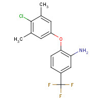 175134-99-3 3-AMINO-4-(4-CHLORO-3,5-DIMETHYLPHENOXY)BENZOTRIFLUORIDE chemical structure