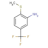 207974-07-0 3-AMINO-4-(METHYLTHIO)BENZOTRIFLUORIDE chemical structure