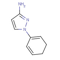 3314-35-0 3-AMINO-4,5-DIHYDRO-1-PHENYLPYRAZOLE chemical structure