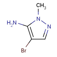 105675-85-2 3-AMINO-4-BROMO-2-METHYLPYRAZOLE chemical structure