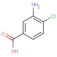 2840-28-0 3-Amino-4-chlorobenzoic acid chemical structure
