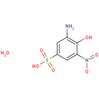 175278-60-1 3-AMINO-4-HYDROXY-5-NITROBENZENE-1-SULFONIC ACID HYDRATE chemical structure