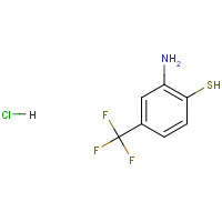 4274-38-8 3-AMINO-4-MERCAPTOBENZOTRIFLUORIDE HYDROCHLORIDE chemical structure