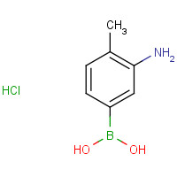 22237-12-3 3-Amino-4-methylphenylboronic acid hydrochloride chemical structure