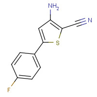 210356-63-1 3-AMINO-2-CYANO-5-(4-FLUOROPHENYL)THIOPHENE chemical structure