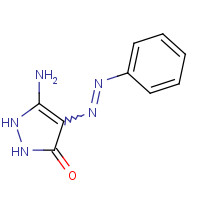 6627-93-6 3-AMINO-5-HYDROXY-4-PHENYLAZOPYRAZOLE chemical structure