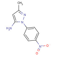 16459-47-5 5-METHYL-2-(4-NITROPHENYL)-2H-PYRAZOL-3-YLAMINE chemical structure