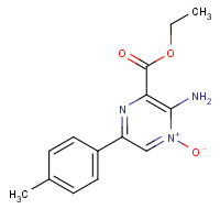 113120-63-1 3-Amino-6-(4-methylphenyl)pyrazinecarboxylicacidethylester-4-oxide chemical structure